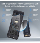 Сменный аккумулятор для Hytera HP685 / BL2002 2600 мАч Li-ion 7,4 В (Cameron Sino)