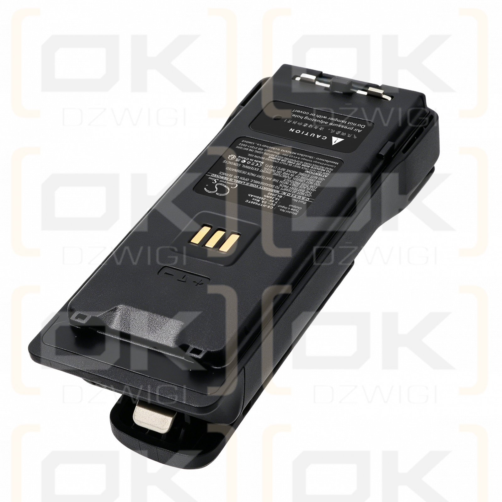 Сменный аккумулятор для Hytera HP685 / BL2002 2600 мАч Li-ion 7,4 В (Cameron Sino)