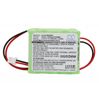 Honeywell K0257 / 55111-05 700mAh Ni-MH 6.0V (Cameron Sino)