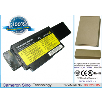 IBM Thinkpad 240 / FRU 02K6606 3400 mAh Li-Ion 11,1 V (Cameron Sino)