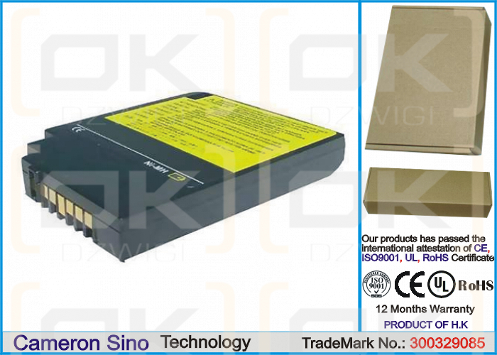 IBM Thinkpad 755CS / 66G2821 4000 mAh Ni-MH 9,6 V (Cameron Sino)