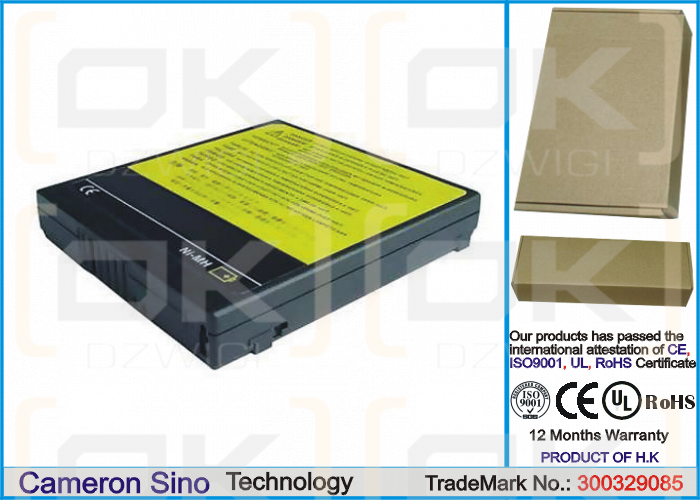 IBM Thinkpad 790 / 29H9033 4000 mAh Li-Ionen 8,4 V (Cameron Sino)