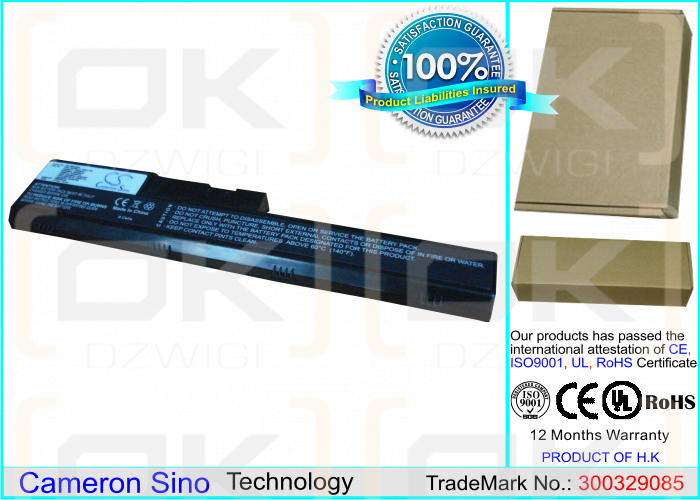 IBM ThinkPad i1800-2632 / 02K6614 6600 mAh Li-Ion 10,8 V (Cameron Sino)