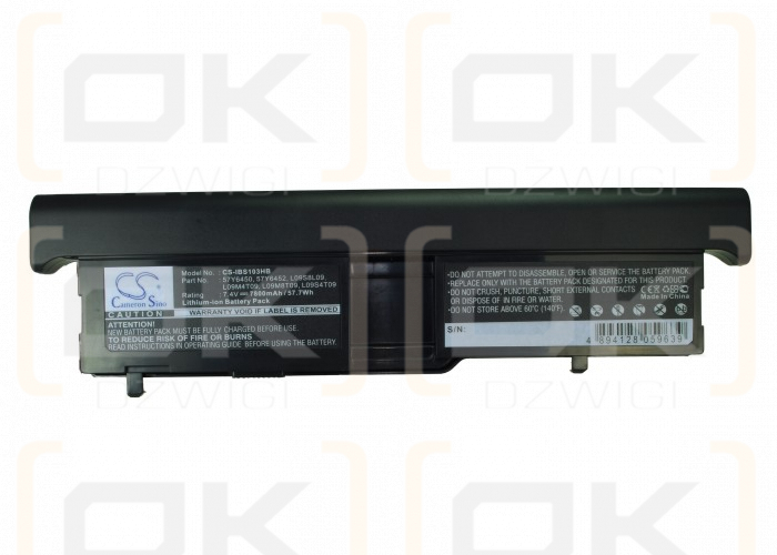 Lenovo ideapad S10-3t 0651-85u / 57Y6450 7800 mAh Li-ion 7.4 V (Cameron Sino)