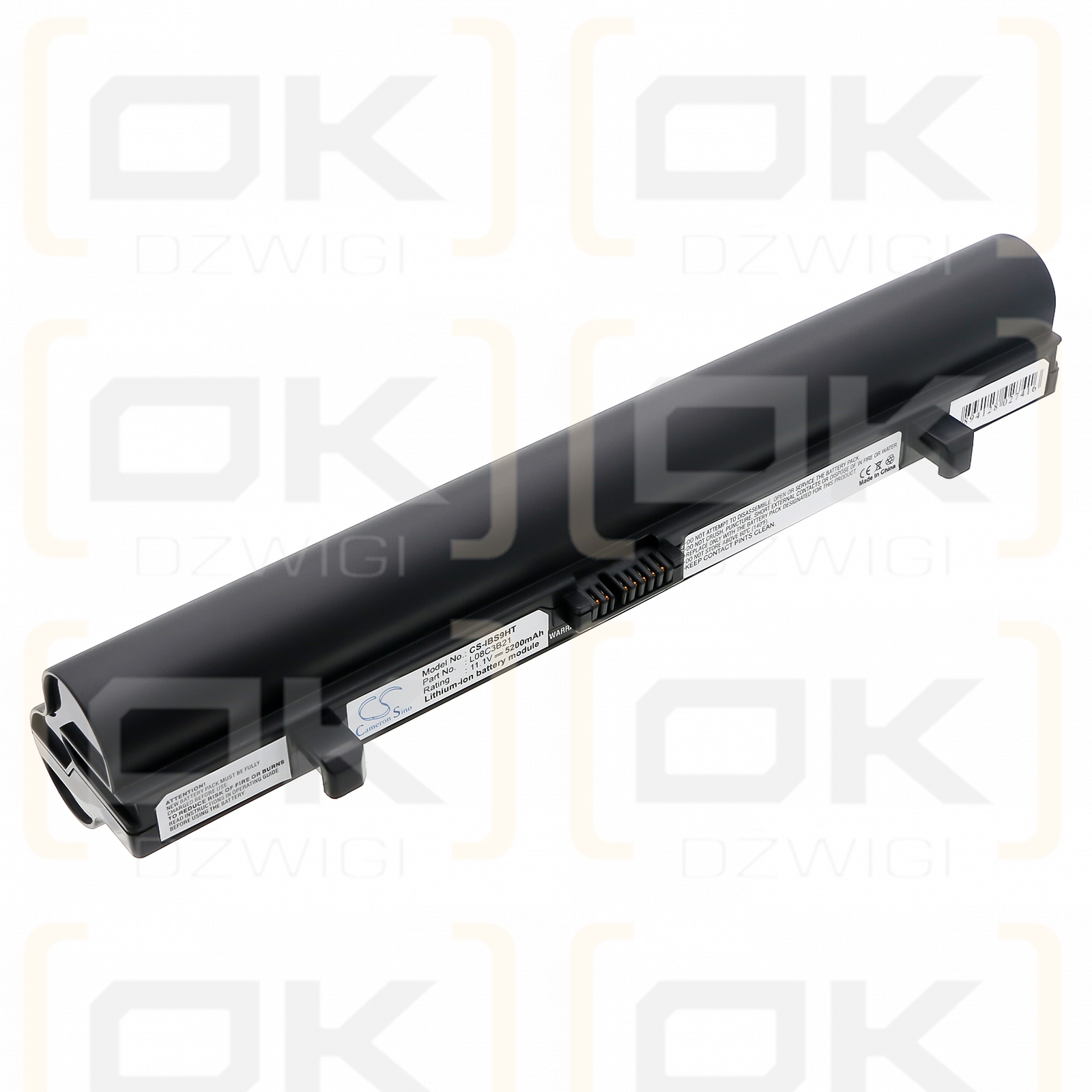 Lenovo ideapad S10e 4187 / L08C3B21 5200mAh Li-ion 11.1V (Cameron Sino)