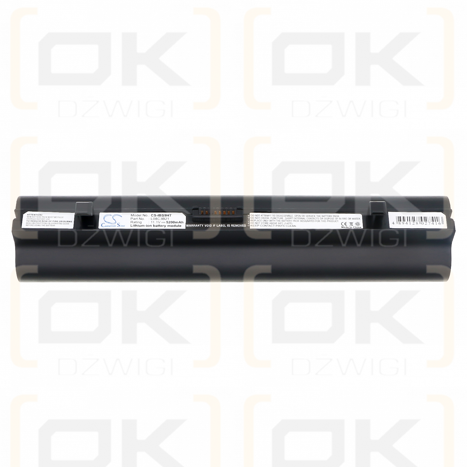 Lenovo ideapad S10e 4187 / L08C3B21 5200mAh Li-ion 11.1V (Cameron Sino)