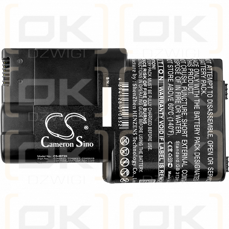 IBM ThinkPad T24 / 02K6620 4400 mAh Li-Ion 10,8 V (Cameron Sino)