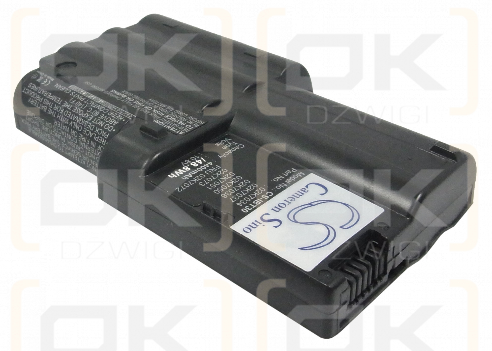 IBM ThinkPad T30 / 02K7034 4400 mAh Li-Ion 10,8 V (Cameron Sino)
