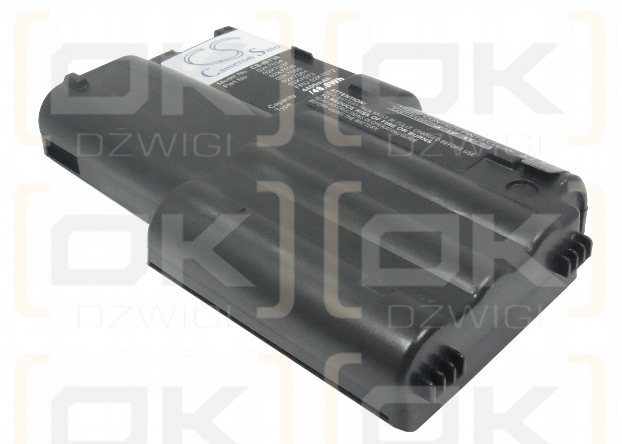 IBM ThinkPad T30 / 02K7034 4400 mAh Li-Ion 10,8 V (Cameron Sino)