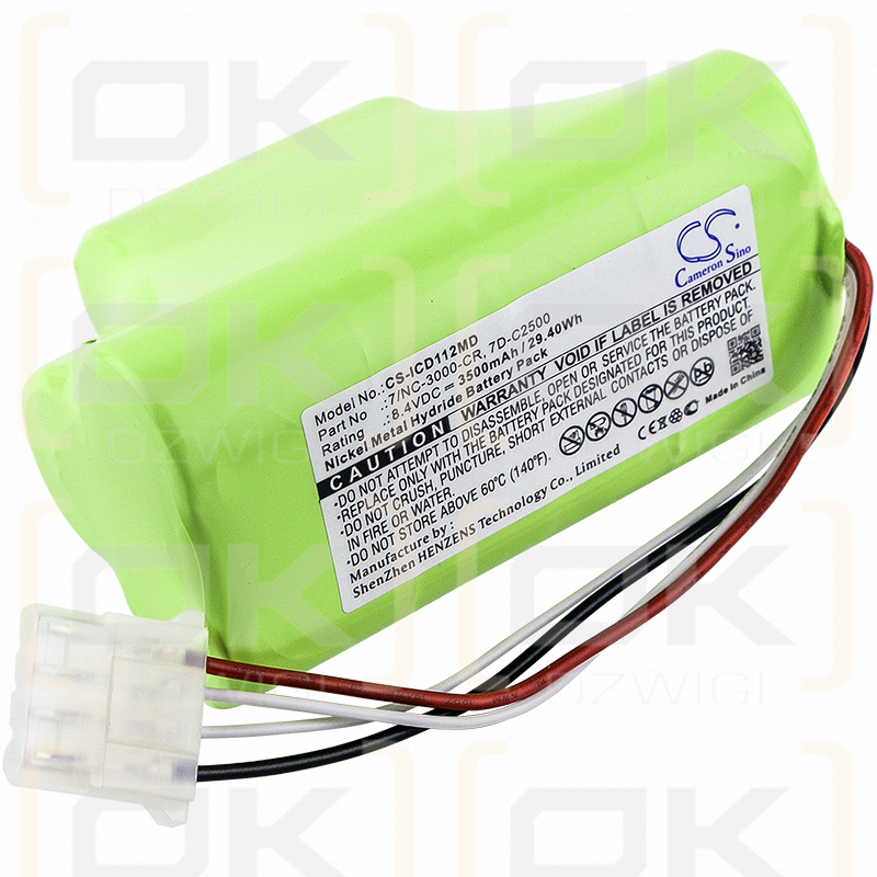 Innomed HeartScreen 112d / PPC 002 3500 mAh Ni-MH 8,4 V (Cameron Sino)