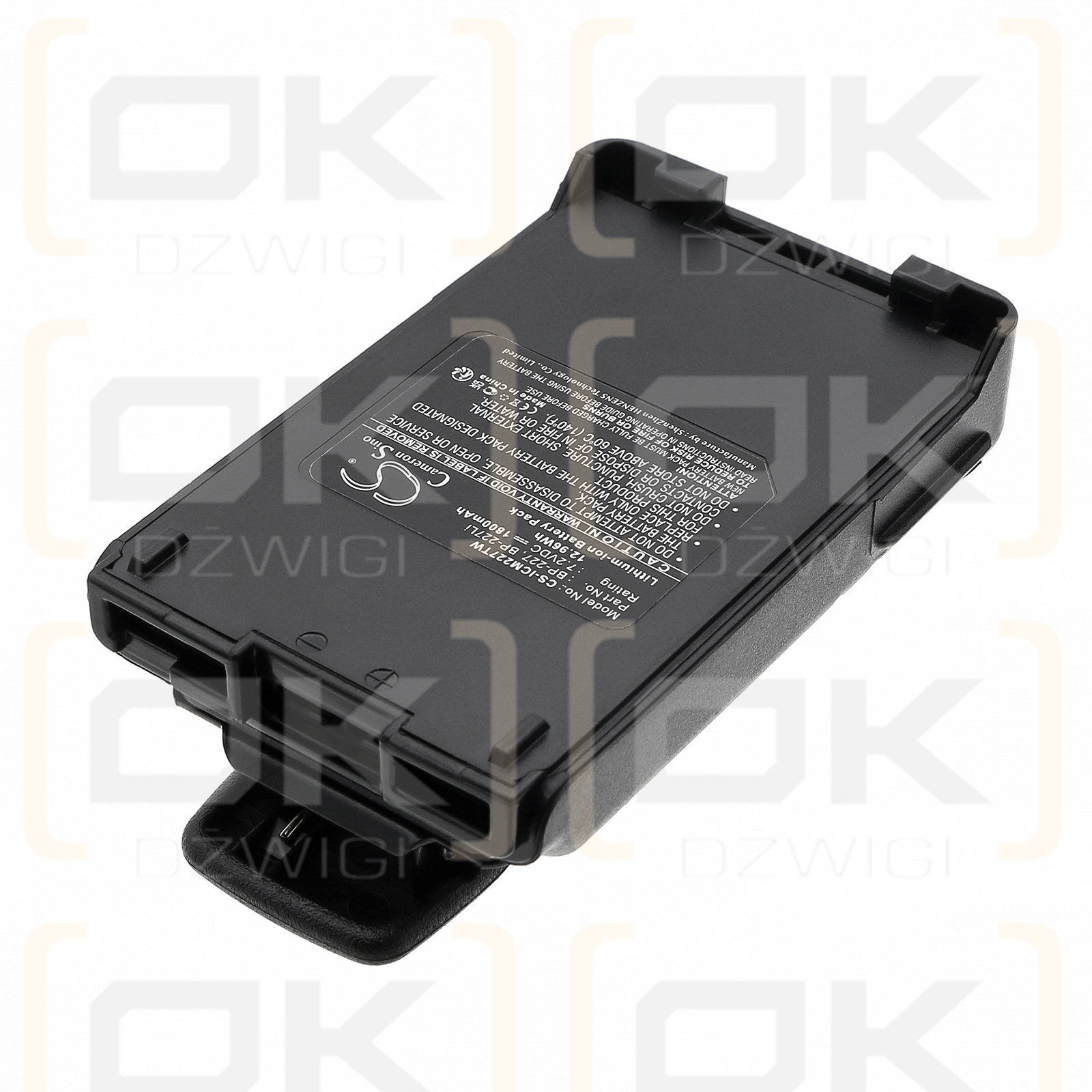 Icom IC-F61M / BP-227 1800mAh Li-ion 7.2V (Cameron Sino)