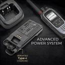 Batería de repuesto para Icom IP740D / BP-283, 3300 mAh, iones de litio, 7,4 V (Cameron Sino)