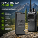 Batería de repuesto para Icom IC-V80E / BP-265, 2700 mAh, iones de litio, 7,4 V (Cameron Sino)