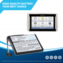 Navman S20 / 541380530002 1250 mAh Li-ion 3,7 V (Cameron Sino)