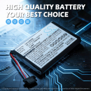 Navman S20 / 541380530002 1250 mAh Li-ion 3,7 V (Cameron Sino)