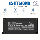Replacement Battery for Infinum Omni Express / XHP683496 4500 mAh Li-ion 11.1 V (Cameron Sino)