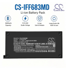 Ersatzakku für Infinum Omni Express / XHP683496 4500 mAh Li-Ion 11,1 V (Cameron Sino)