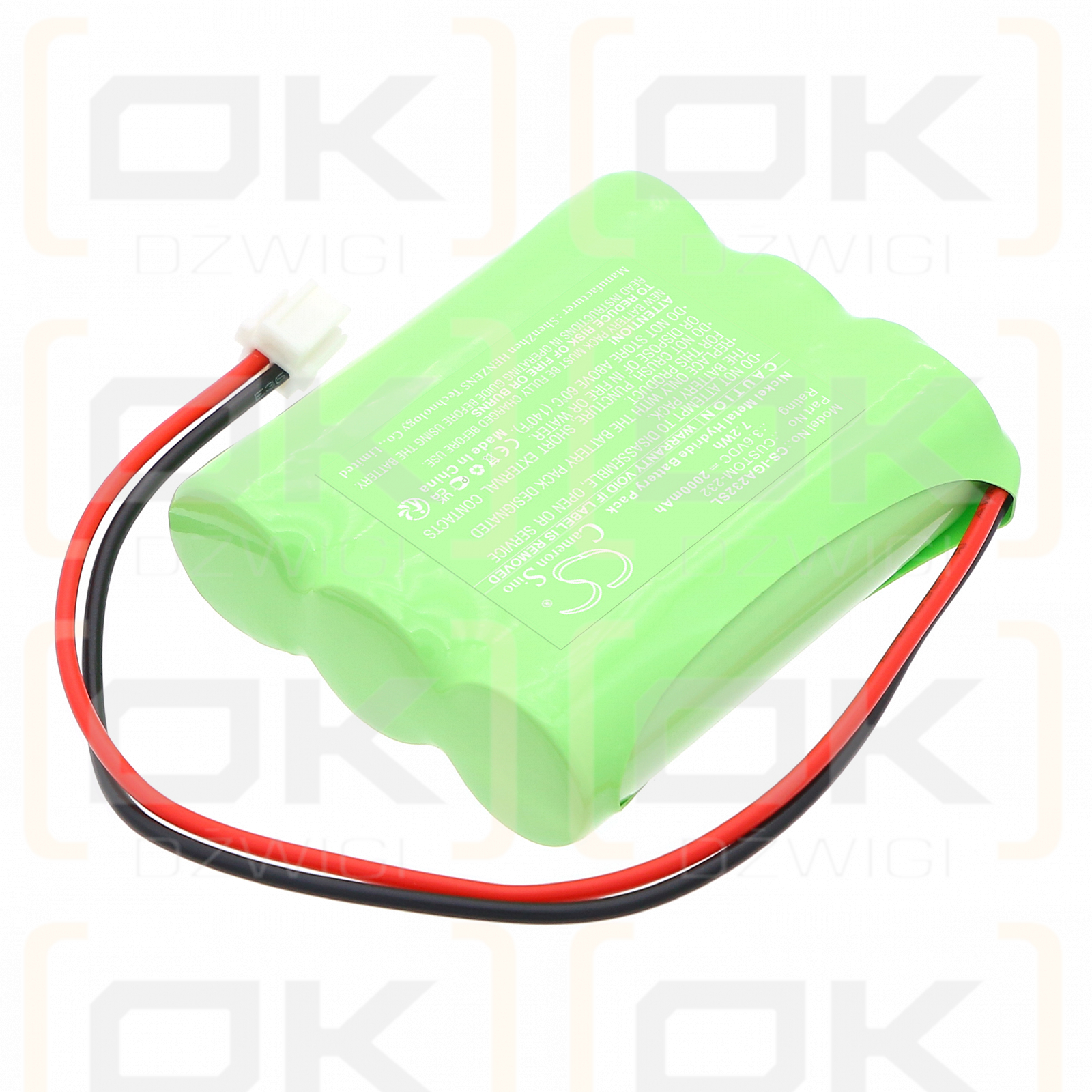 IGT AVP / CUSTOM-232 2000 мАч Ni-MH 3,6 В (Cameron Sino)