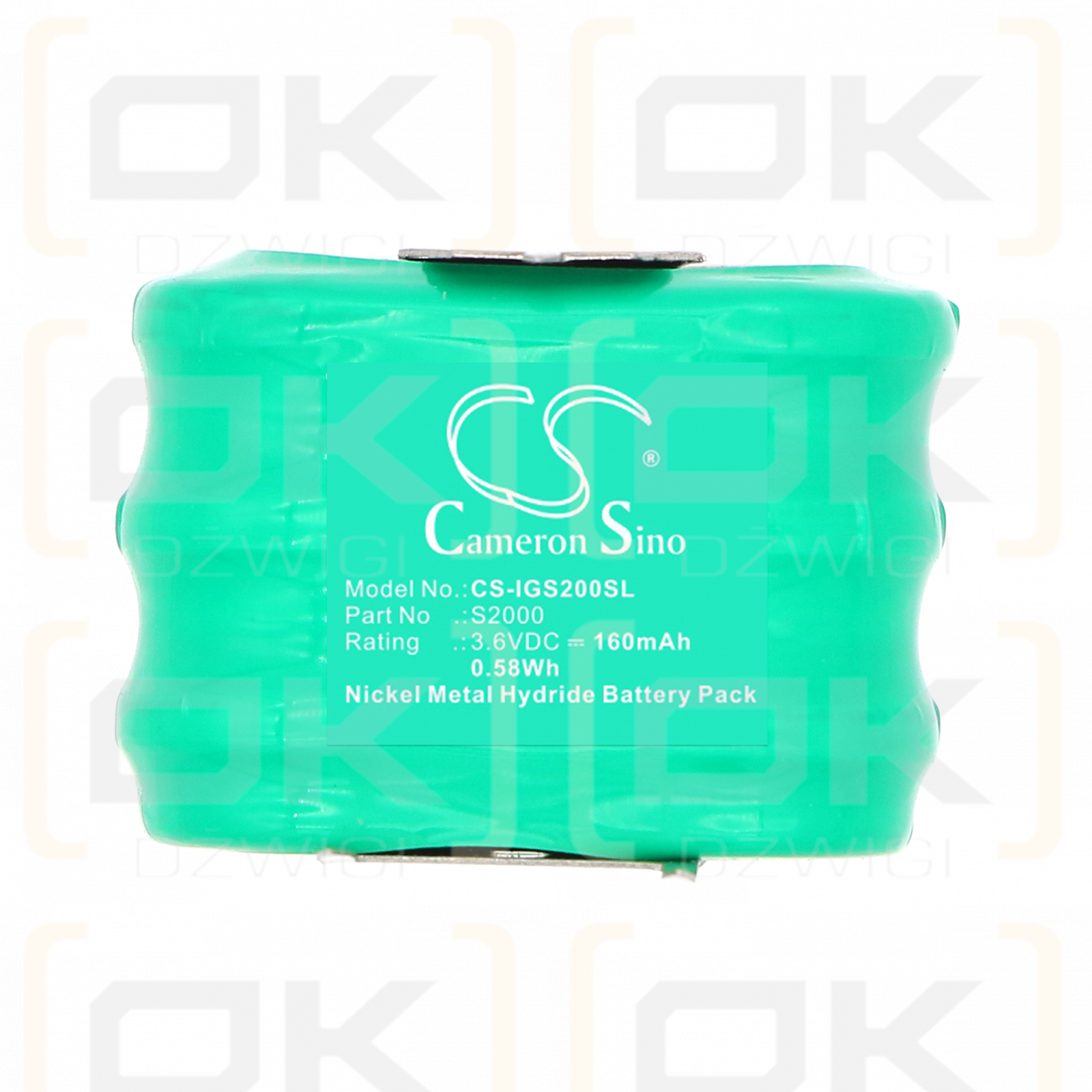 Varta / 3/V100R 160 mAh Ni-MH 3,6 V (Cameron Sino)