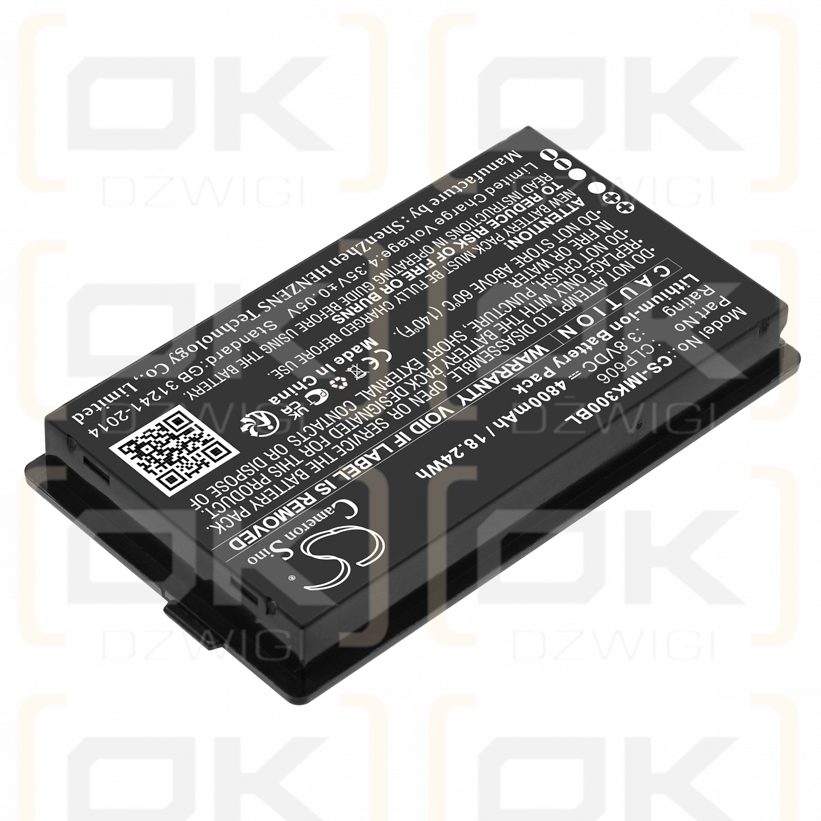 iData K3 / CLP606 4800mAh Li-ion 3.8V (Cameron Sino)