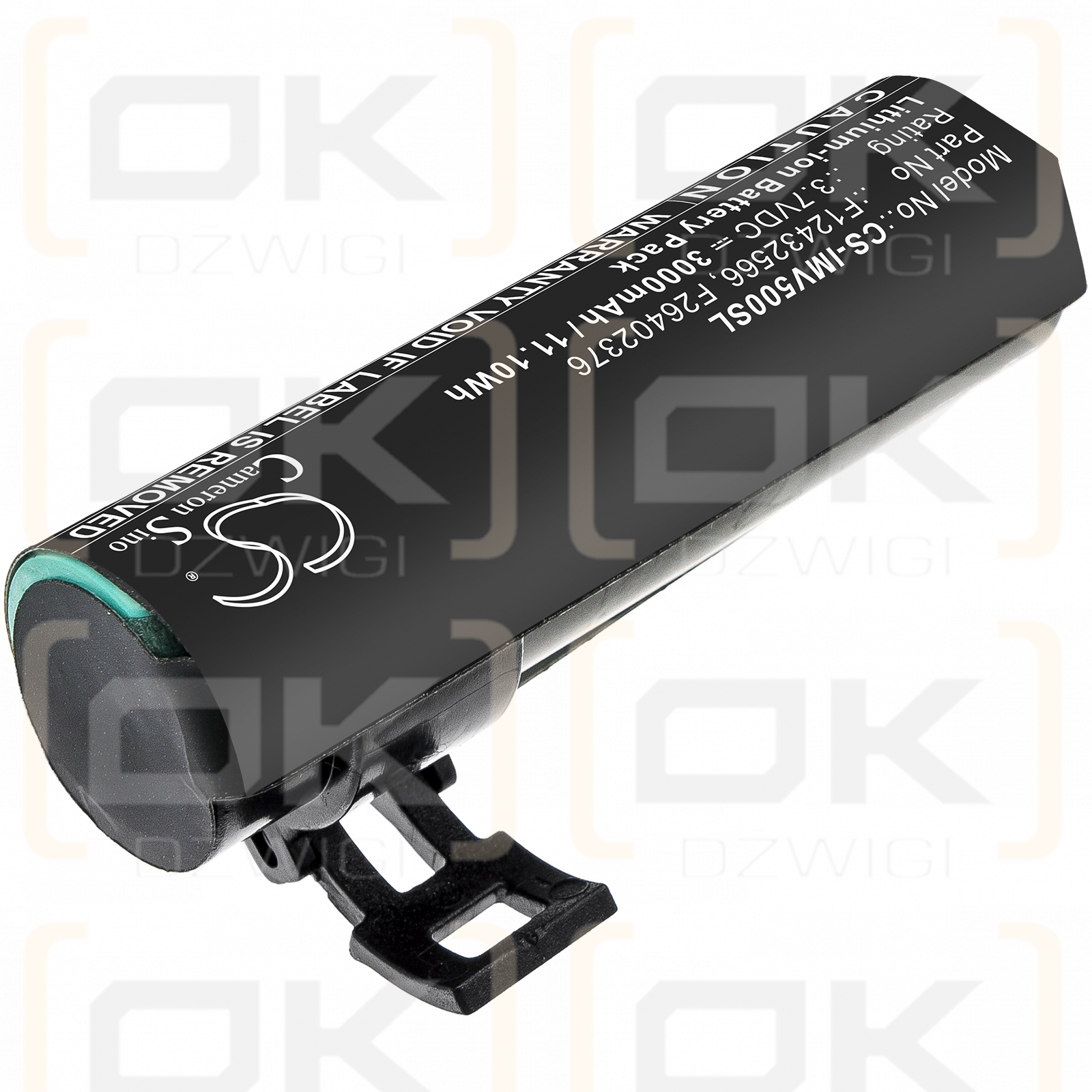 Ingenico Move 5000F / F12432566 3000mAh Li-ion 3.7V (Cameron Sino)