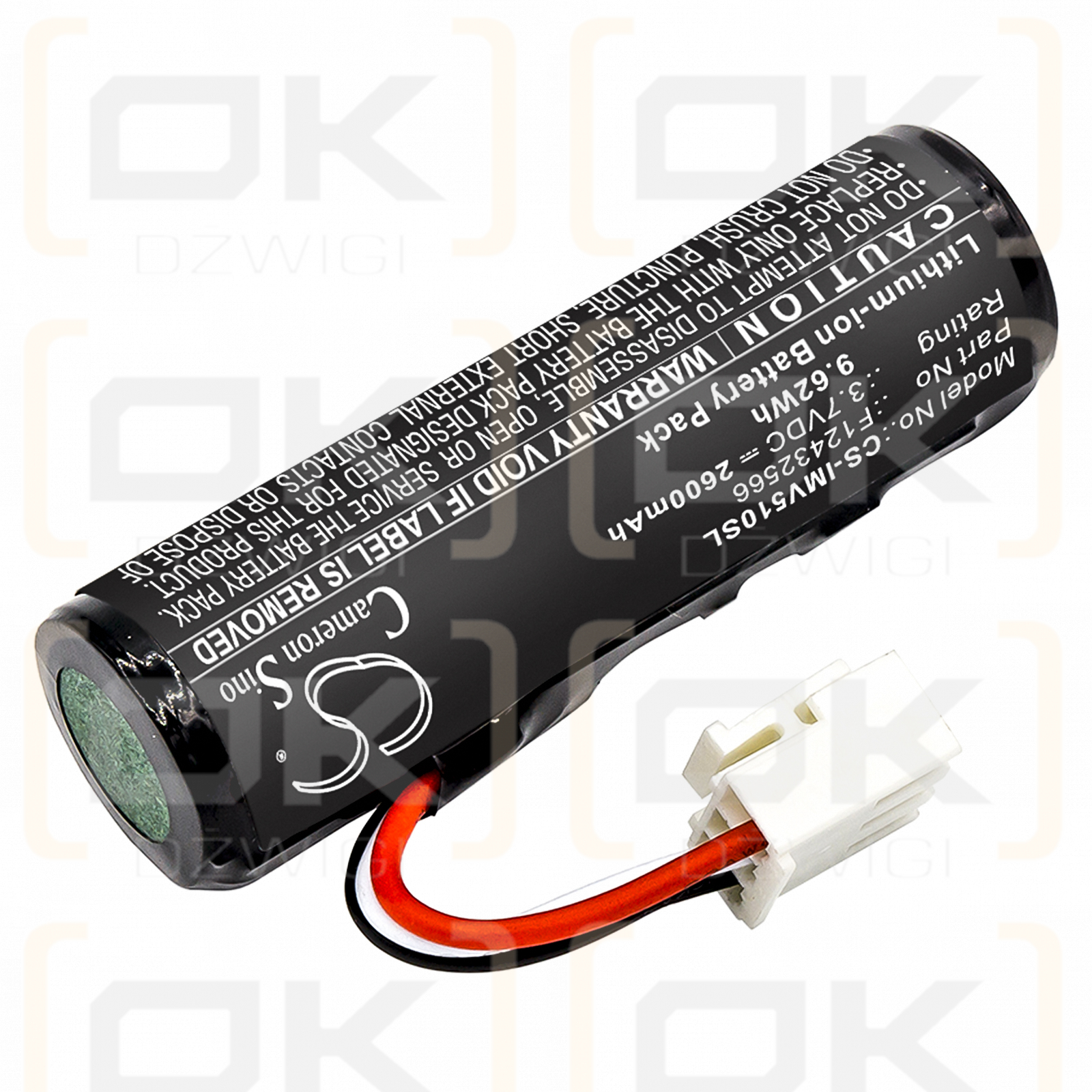 Batería Ingenico Move 5000 Wifi / F12432566 2600 mAh, iones de litio, 3,7 V (Cameron Sino)
