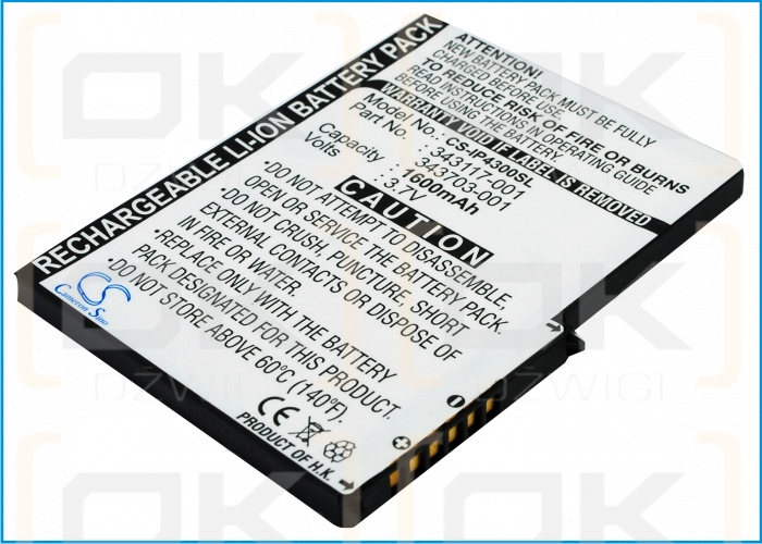 Bateria zamienna do HP iPAQ 4355 / PE2080B 1560 mAh Li-ion 3.7 V (Cameron Sino)