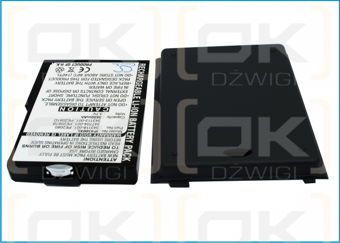 Bateria zamienna do HP iPAQ 4355 / PE2080B 3650 mAh Li-ion 3.7 V (Cameron Sino)