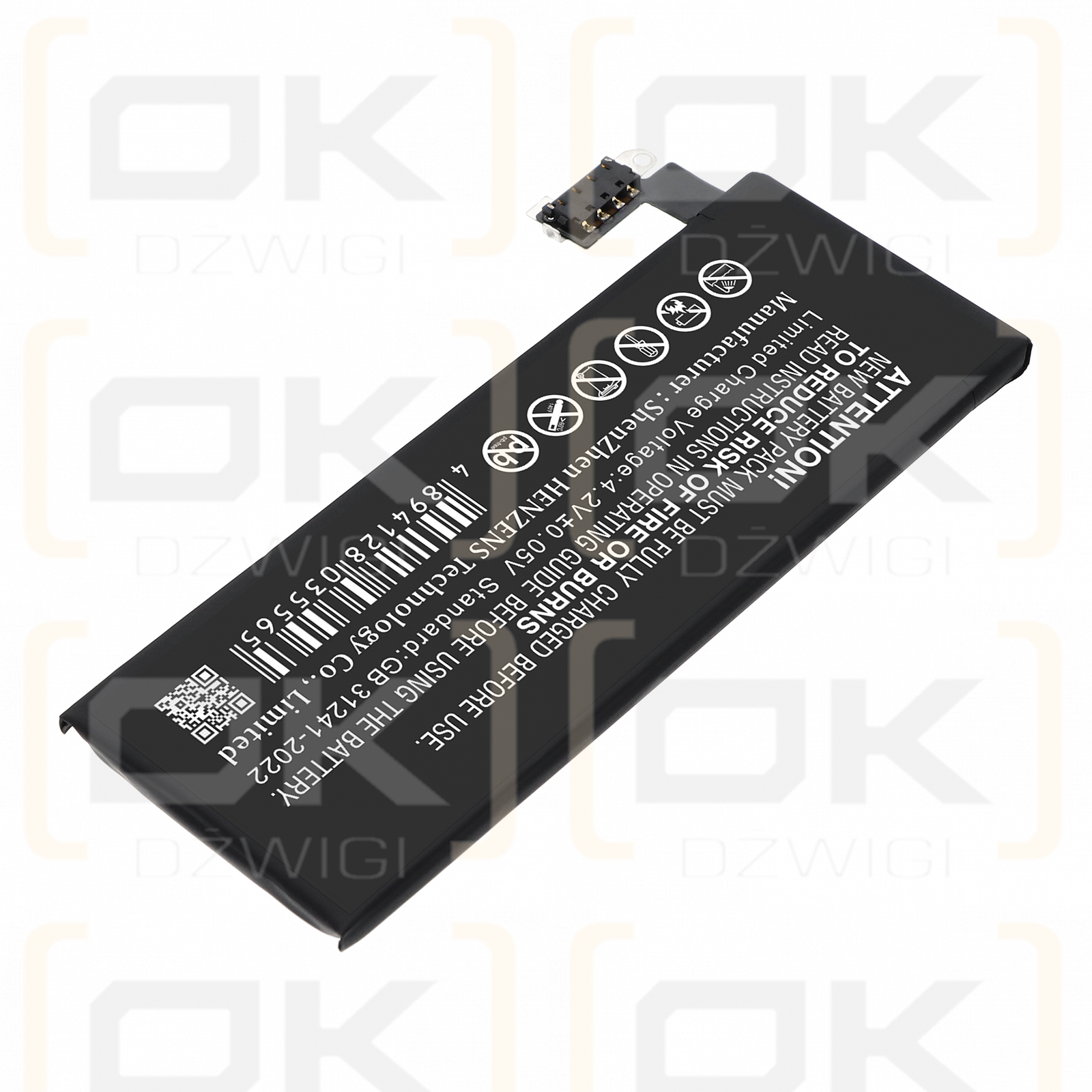 Apple iPhone 4G 32GB / 616-0520 1420 mAh Li-Polymer 3.7 V (Cameron Sino)