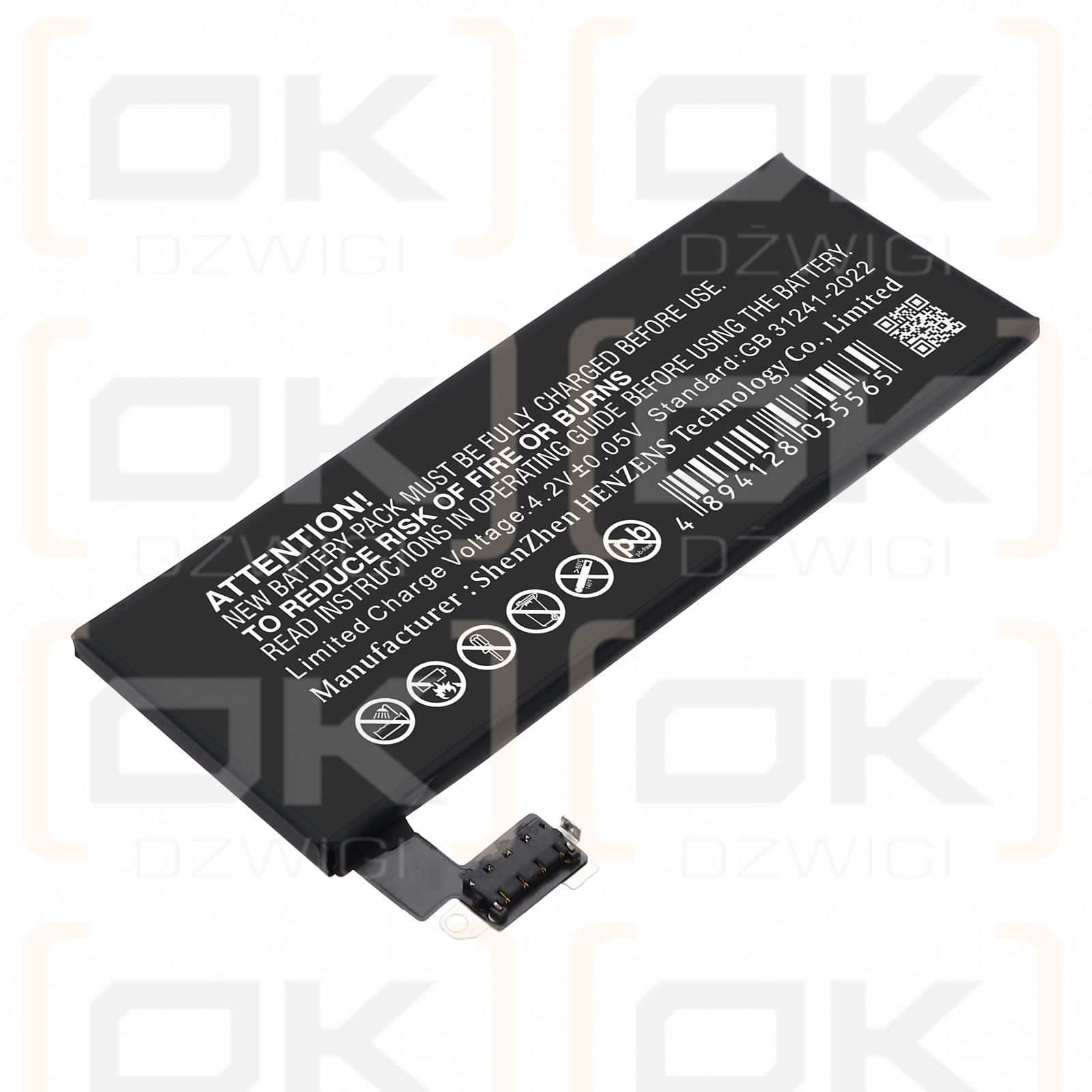 Apple iPhone 4G 32GB / 616-0520 1420 mAh Li-Polymer 3.7 V (Cameron Sino)