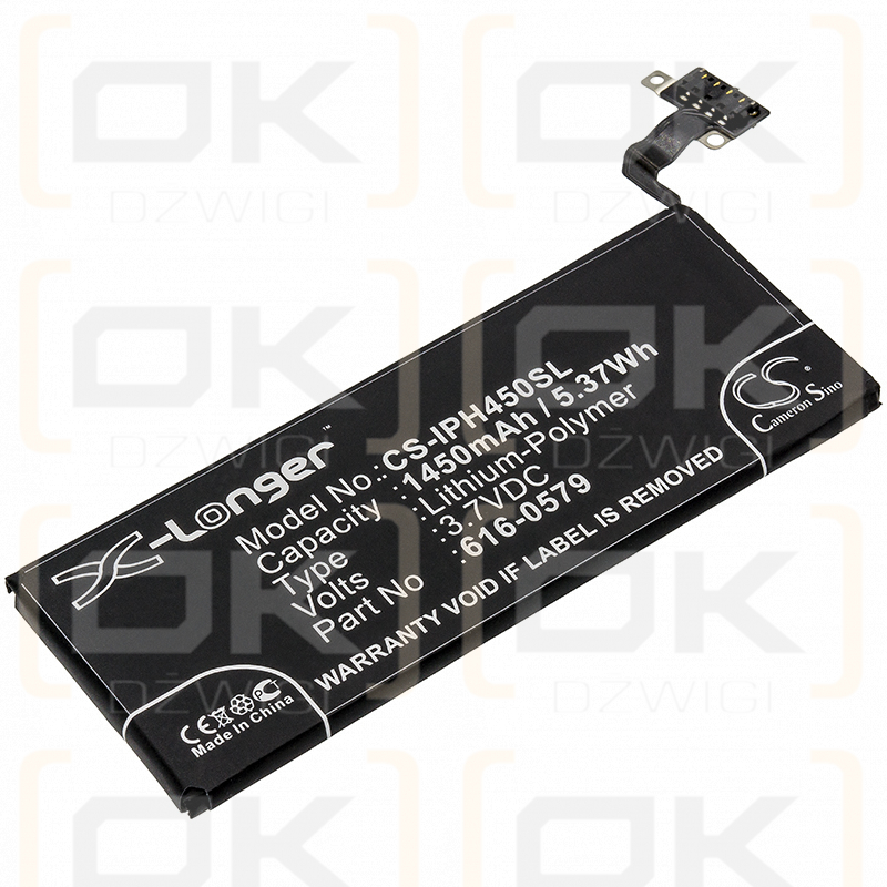 Apple A1431 / 616-0579 1450mAh Li-Polímero 3.7V (Cameron Sino)