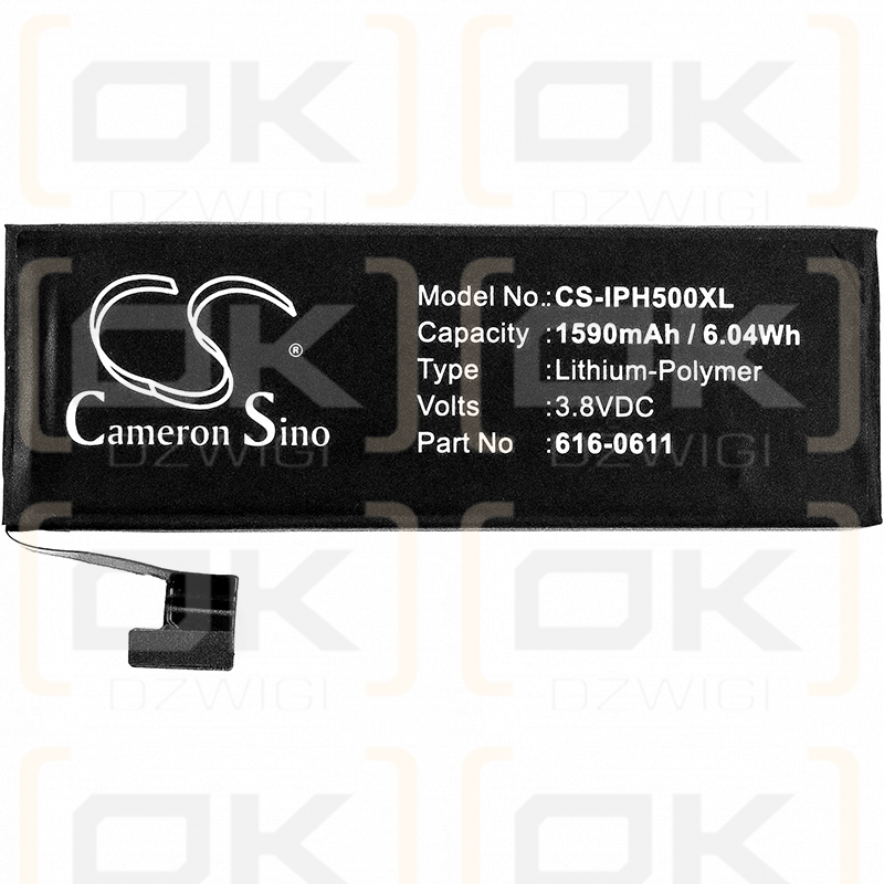 Apple A1429 / 616-0611 1590mAh Li-Polímero 3.8V (Cameron Sino)