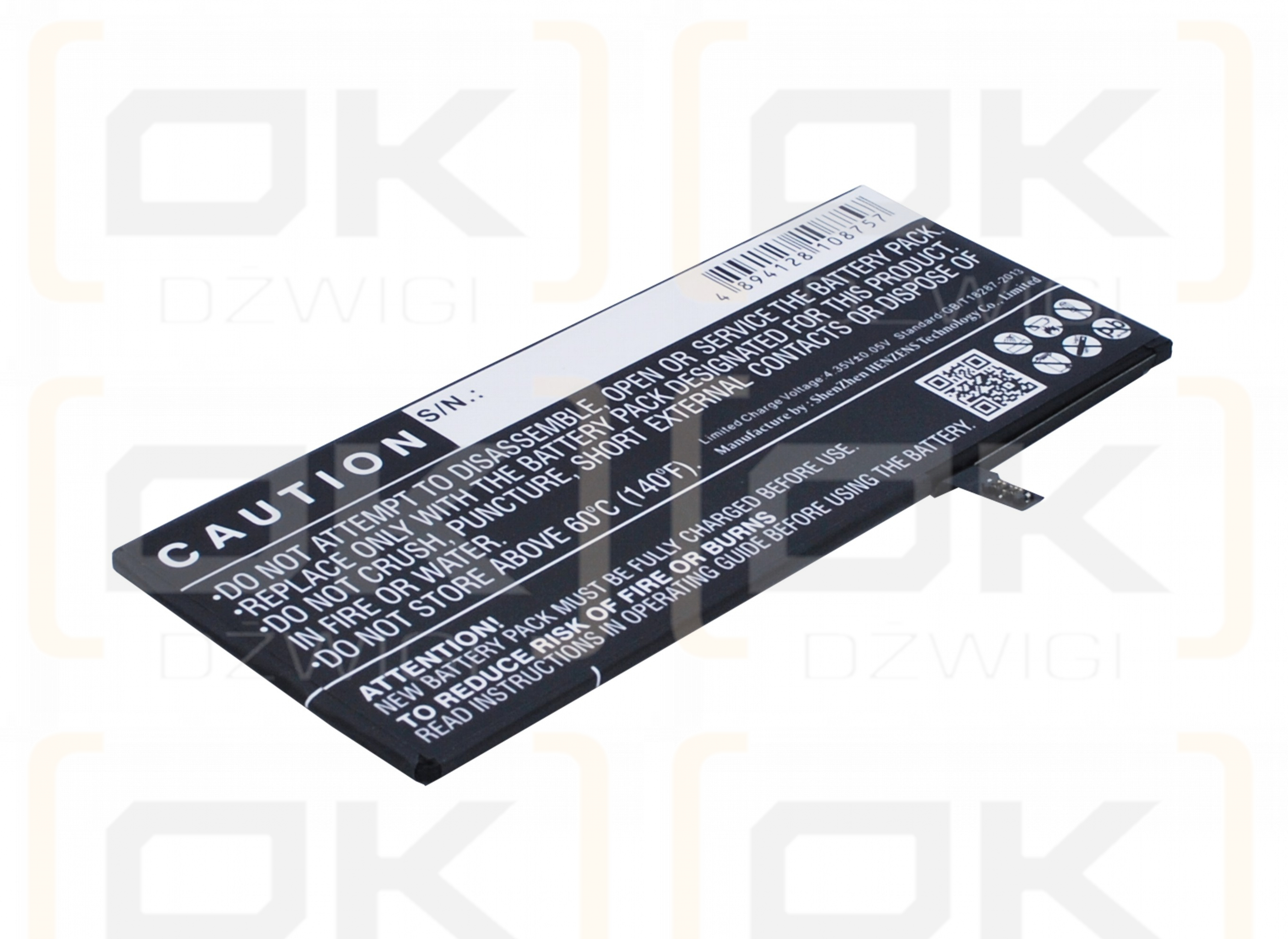 Apple A1687 / 616-00042 2750mAh Li-Polímero 3.8V (Cameron Sino)