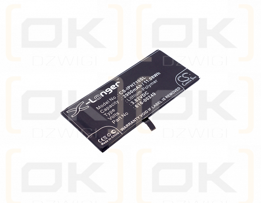 Apple A1786 / 616-00249 2900mAh Li-Polymer 3.82V (Cameron Sino)