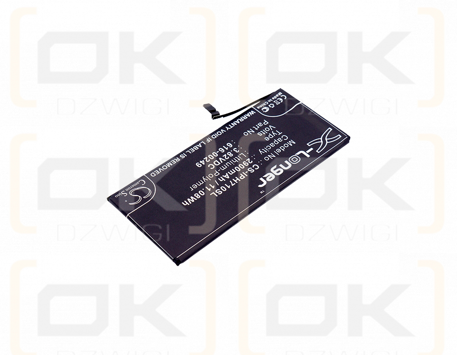 Apple A1786 / 616-00249 2900mAh Li-Polymer 3.82V (Cameron Sino)