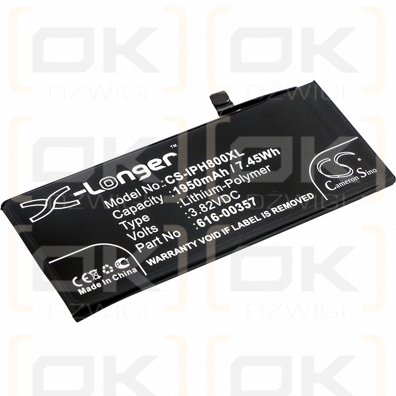 Apple MQ6M2LL/A / 616-00357 1950mAh Li-Polymer 3.82V (Cameron Sino)