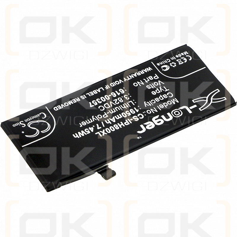 Apple MQ6M2LL/A / 616-00357 1950mAh Li-Polymer 3.82V (Cameron Sino)