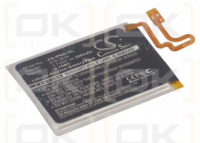 Apple A1446 / 616-0639 200mAh Li-Polímero 3.7V (Cameron Sino)