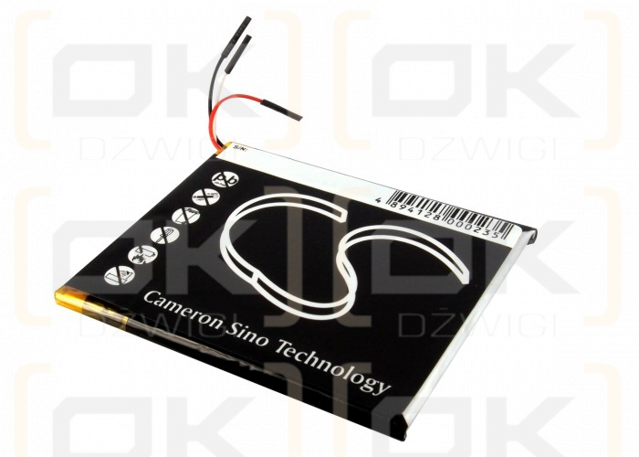 Apple iPod touch 1st MA623LL/B / 616-0343 850 mAh Li-Polymer 3.7 V (Cameron Sino)