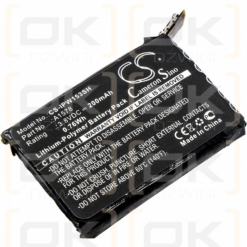 Apple MLC62LL/A / A1578 200 mAh Li-Polymer 3,8 V (Cameron Sino)