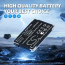 Apple Watch Serie S7 41 mm / A2663 280 mAh Polímero de litio 3,85 V (Cameron Sino)