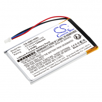 Garmin Nuvi 1490LMT / ED38BD4251U20 1250mAh Li-Polymer 3.7V (Cameron Sino)