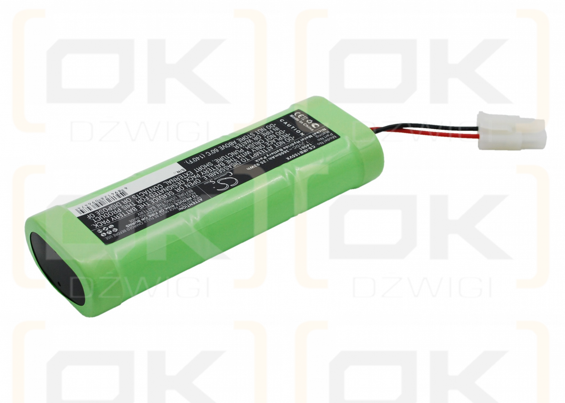 iRobot Looj 155 / 14501 3600 mAh Ni-MH 7,2 V (Cameron Sino)