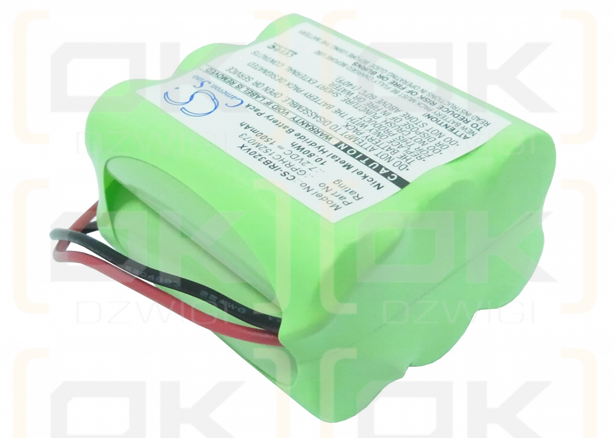 iRobot Braava 321 / GPRHC152M073 1500mAh Ni-MH 7.2V (Cameron Sino)