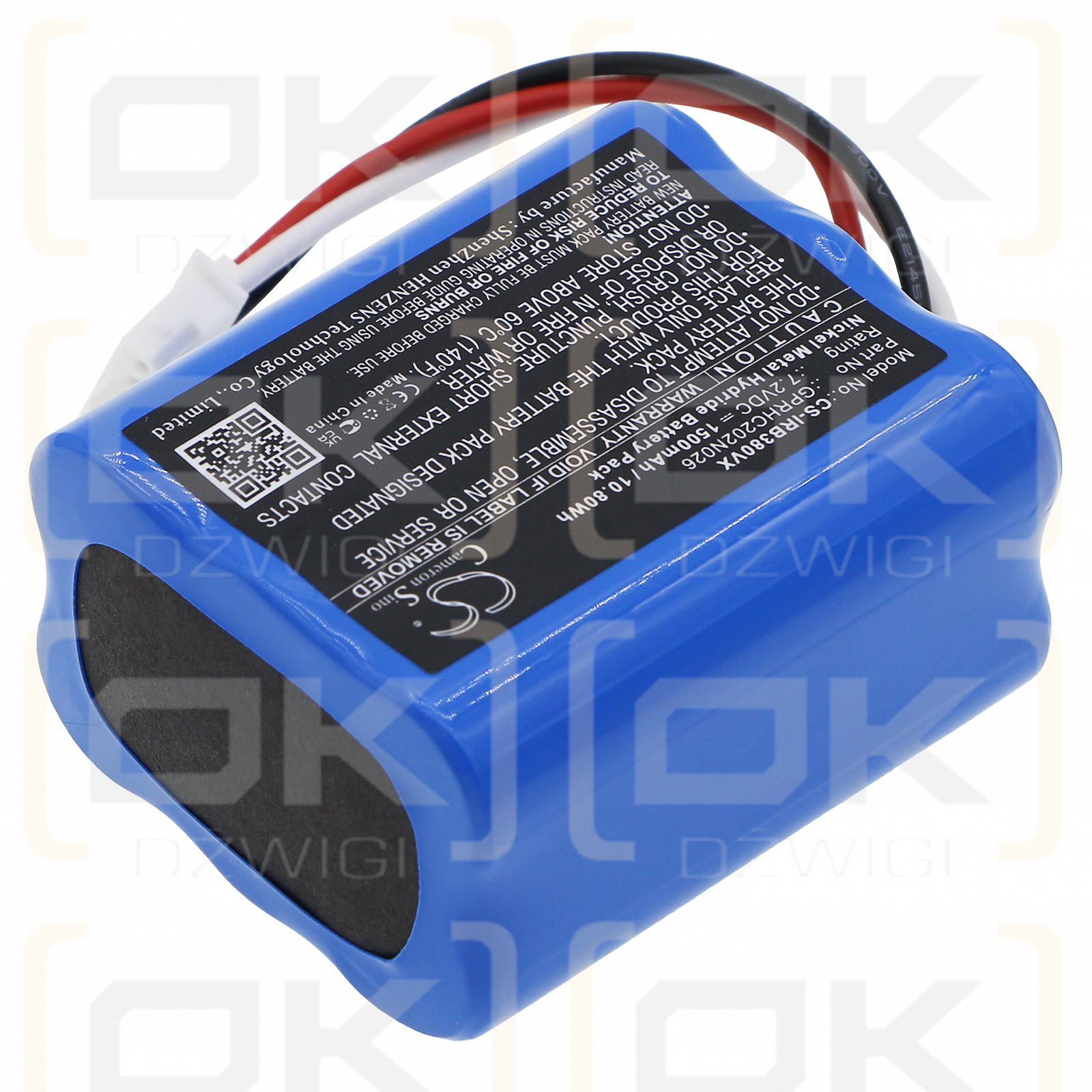 iRobot 5200B / GPRHC202N026 1500mAh Ni-MH 7.2V (Cameron Sino)