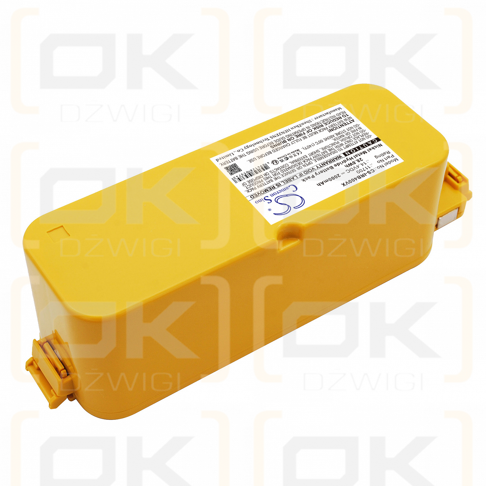 iRobot Roomba Dirt Dog / 11700 2000 mAh Ni-MH 14.4 V (Cameron Sino)