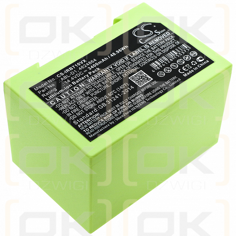 iRobot i7558 / ABL-D1 3400 mAh Li-Ion 14,4 V (Cameron Sino)