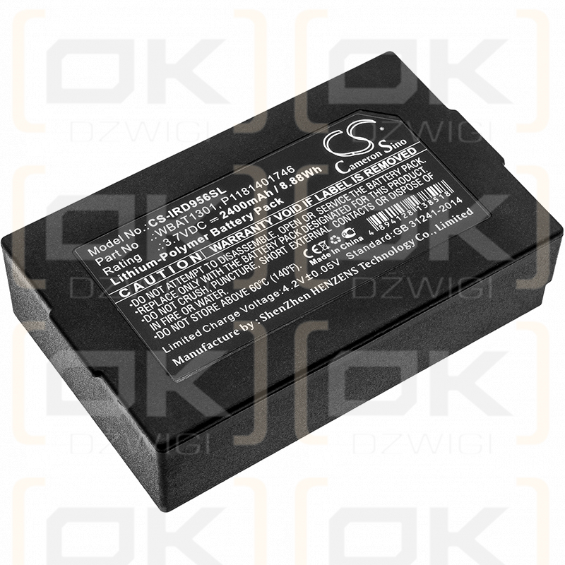 Iridium 9560 / WBAT1301 2400mAh Li-polímero 3.7V (Cameron Sino)