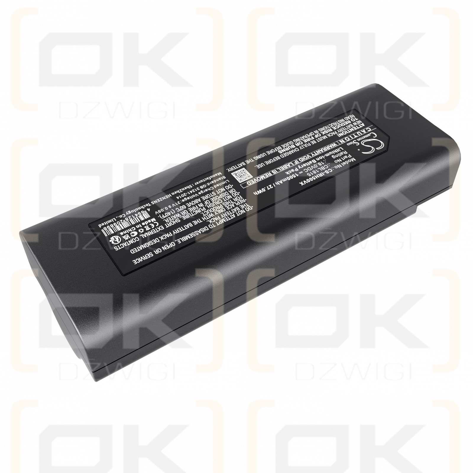 Iris Ohyama IC-SLDCP5 / CBL1815 1500mAh Li-ion 18.0V (Cameron Sino)