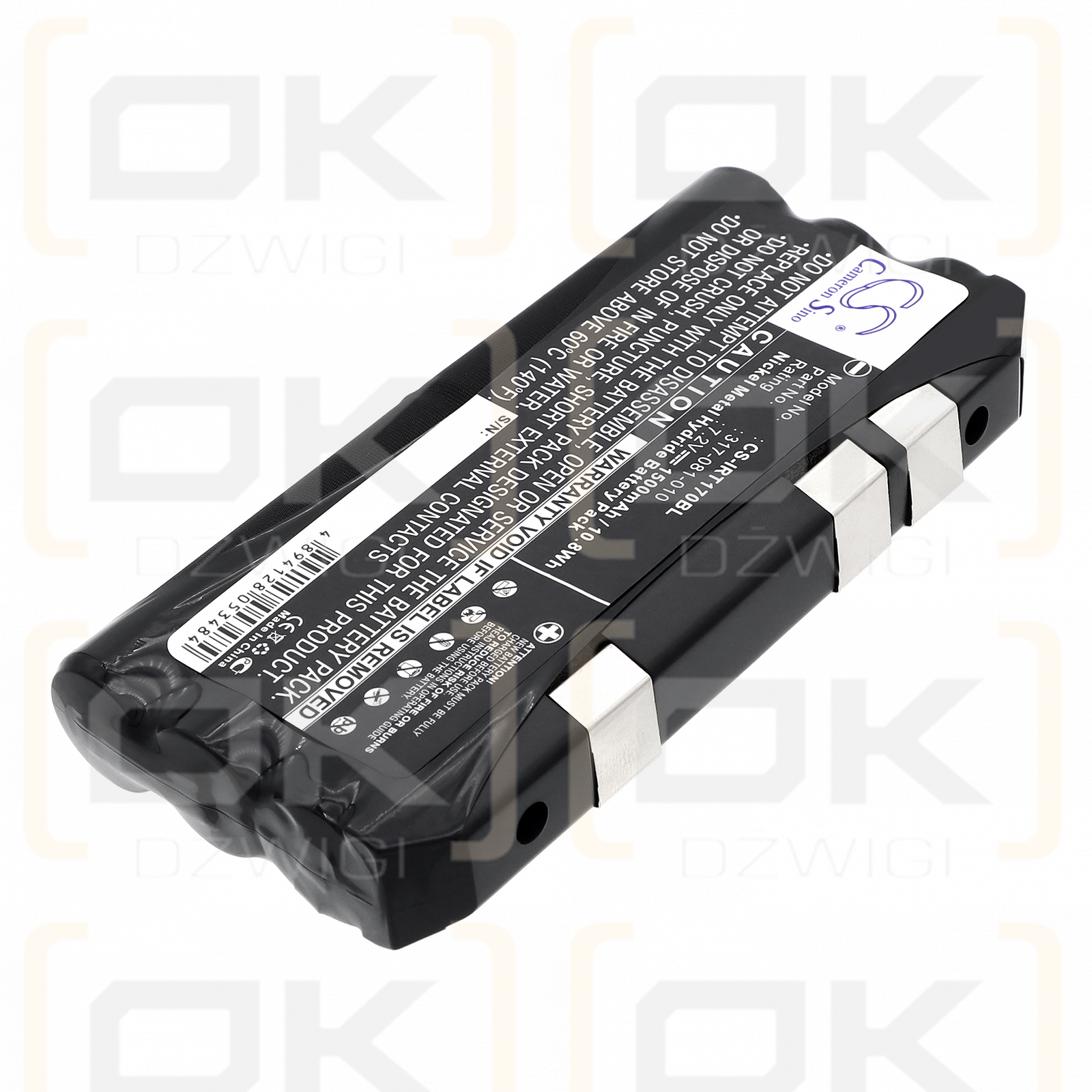 Intermec T1700 / 317-081-010 1500 mAh Ni-MH 7,2 V (Cameron Sino)